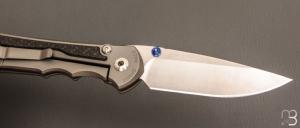Couteau Large Inkosi Drop Point Chris Reeve - Carbon fiber inlay et CPM MagnaCut