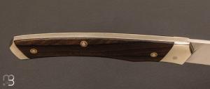 Couteau " 1820 " par Mathieu Herrero - Palmier et acier 90McV8