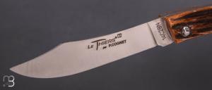   Couteau Le Thiers 11CM par Cognet -  Os cerfé et 14c28N