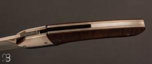  Couteau  "  Liner-Lock custom " par Florian Dreyer FD-Knives - Gidgee et lame en RWL34