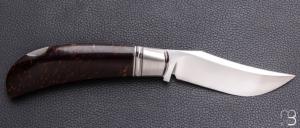    Couteau " Lock-Back  " par Honoré Vilain - Bakélite et RWL34