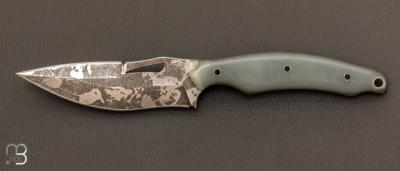 Couteau  "  Loken N°74 " par Opus Knives - N690 et G10