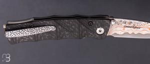 Couteau MC33C-FGB&G Limited Edition 25ème anniversaire par Mcusta