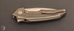 Couteau "  Muscle " Titanium par CKF Knives et Tashi Bharucha