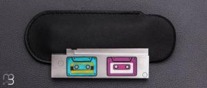    Couteau " O² Cassettes ressort invisible " par Nicolas Couderc - RWL34