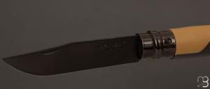  Couteau  Opinel N°08 Horizon - Moutarde - Lame PVD Black