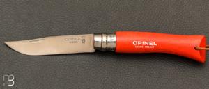 Couteau Opinel N07 baroudeur orange mandarine