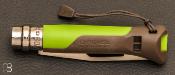 Couteau Opinel N°08 Outdoor Terre/Vert