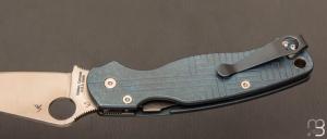   Couteau " Para 2  " Spyderco- Titane et lame en CPM Rex 45
