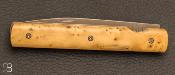 Perceval knife Le Français Boxwood burl HB_1879