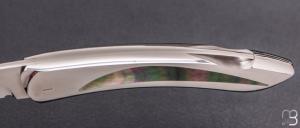    Couteau " Pissutu " par Charles Bennica - Inlays en nacre noire