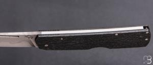   Couteau " Sanjo Slipjoint " custom par Guy Poggetti - Titane et lame en C130