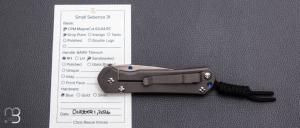   Couteau Sebenza 31 Small Plain S31-1000 de Chris Reeve - Magnacut
