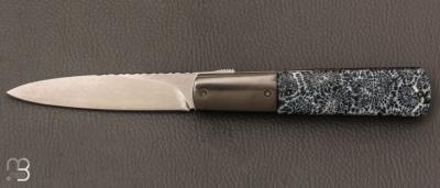   Couteau "Sfilato" liner lock par Carlo Cavedon - CavedonArt
