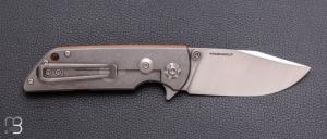    Couteau Böker Solingen -  Sherman EDC II - G10 Orange - 110125