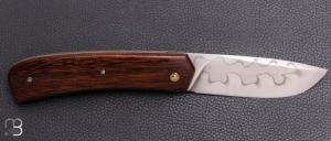      Couteau " Slipjoint " custom par Guy Poggetti - Micarta et C130