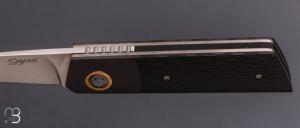  Couteau " Small Gentleman  " custom de Stéphane Sagric - Fatcarbon® Sidecut et lame en RWL34