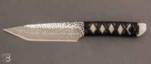 Mcusta MC-241D "TANTO" fixed knife - Damascus SGP2 Core - Limited Edition 20 copies