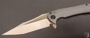 Couteau  "  Tiger Flipper " frame-lock par CKF Knives et Michal Gavac - Gavko