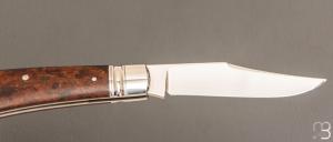 Couteau " Trapper " de Craig Brewer - Rag Micarta