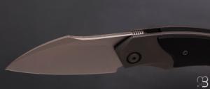  Couteau " UNNAMED#01 SILVER " David Lespect par WE KNIFE