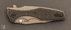 Couteau pliant tactique ZERO TOLERANCE - ZT-0393GLCF design Rick Hinderer