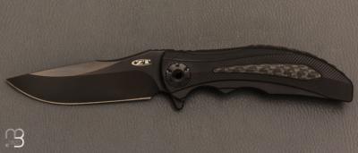 Couteau " ZT.0606BLK " design de RJ Martin par ZERO TOLERANCE