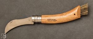 Couteau à champignons Opinel manche chêne + étui