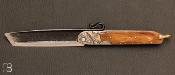 Couteau artisanal "Chassepot 1860" mammouth de Guillaume Antoniucci