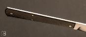 Couteau "Pradel" de collection Fibre de carbone et 14C28N par Benjamin Lohou