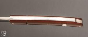   Couteau " Slipjoint " custom de Filip Kurota - Micarta Vintage et RWL34