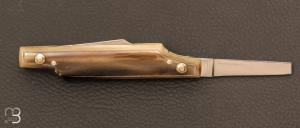 Couteau de poche " Palmerino 2 lames " par Coltellerie Berti