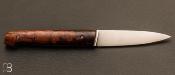 Couteau " Piccolo " bois de fer et lame RWL34 par Adrien Giovaninetti