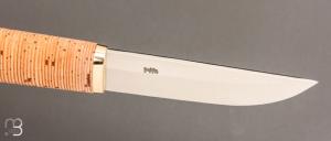    Couteau  "  puukko " Nordique Custom de Pekka Tuominen