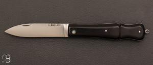 Custom "Violon" knife by Laurent Gaillard - Ebony and XC75