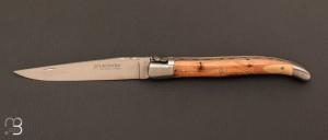 Laguiole 13 cm by Fontenille Pataud - 14c28N blade - Juniper wood