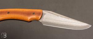  Couteau " Sionvillois " de poche de Sylvain Petit - Les Couteaux du Mitou