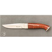 Snakewood fixed-blade knife n°4