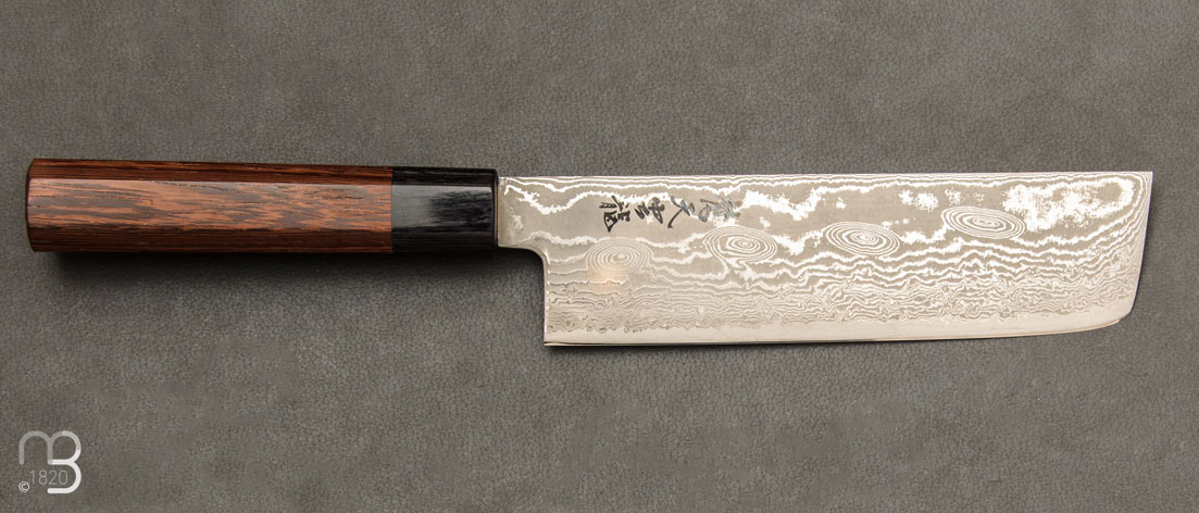 Couteau Japonais Ryusen - Bonten Unryu WA - Nakiri 165mm