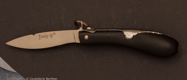 Fidelis Larzac knife in Ebony