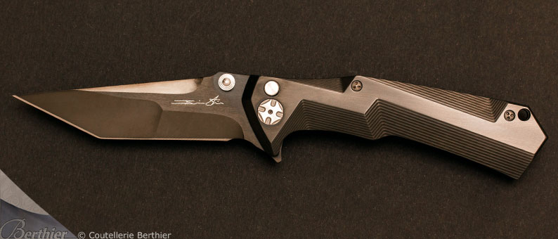 Couteau custom TTT Tanto par Brian Tighe
