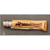 Couteau Opinel N°8 Cerf Animalia