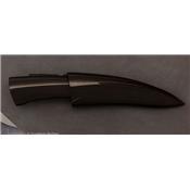 Buffalo horn Bocosto fixed blade knife.