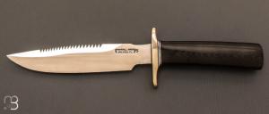  Randall #1 fixed knife - 6" "All-Purpose Fighting Knife" - Black micarta