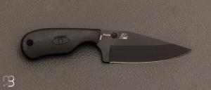    Couteau "  Subway Bowie Full Black  " Spyderco- FB48PBBK