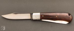   Couteau " 2 lames " slipjoint par François Bignon - Atelier Solognot 