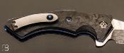 Couteau " Black Dolphin Flipper " custom par Allen Elishewitz