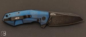 Couteau "   ZT0456TIBLU   " design de Dmitry Sinkevich par ZERO TOLERANCE