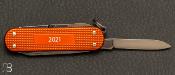 Victorinox Orange Tiger Classic Alox knife - Limited Edition 2021 - 0.6221.L21