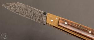 Couteau " 2 clous " custom par Louis Blanchet Kapnist